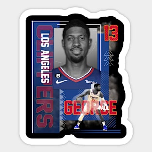 Los Angeles Clippers Paul George 13 Sticker
